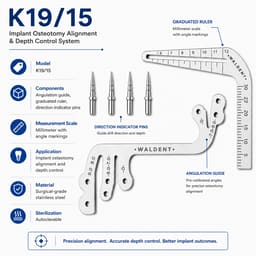 Waldent Dental Implant Guide Set (K19/15) - 6