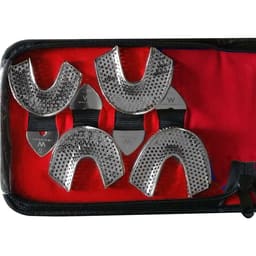Waldent Dentulous Perforated Rim Lock Impression Trays K18/3 - 2