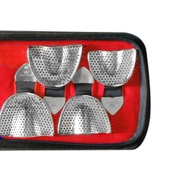 Waldent Dentulous Perforated Rim Lock Impression Trays K18/3 - 3