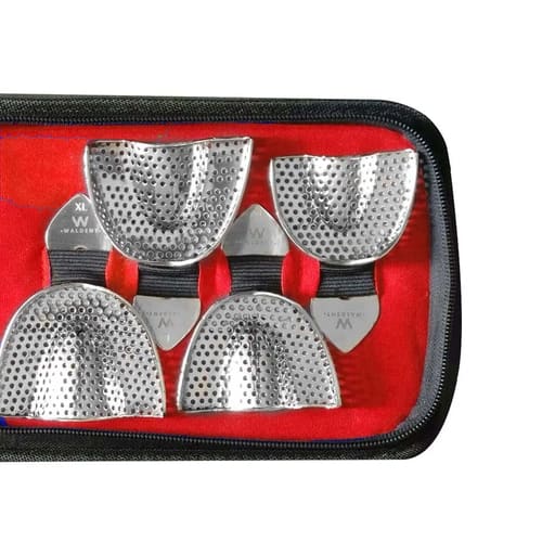 Waldent Dentulous Perforated Rim Lock Impression Trays K18/3