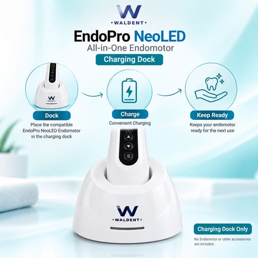 Waldent EndoPro NeoLED All In One Endomotor (Charger Dock)