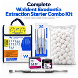 Waldent Exodontia Extraction Starter Combo Kit - 3