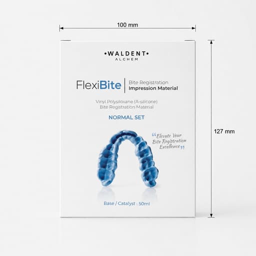 Waldent FlexiBite Bite Registration A-Silicone Impression Material