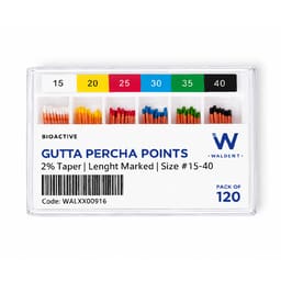 Waldent Gutta Percha Points 2% (Length Marked) - 11