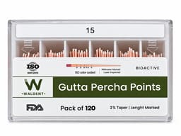 Waldent Gutta Percha Points 2% (Length Marked) - 6