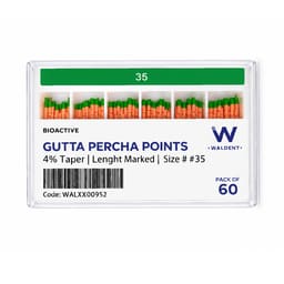 Waldent Gutta Percha Points 4% (Length Marked) - 18