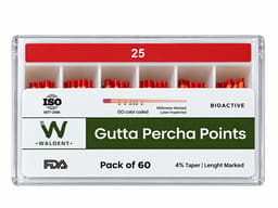 Waldent Gutta Percha Points 4% (Length Marked) - 15