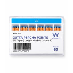 Waldent Gutta Percha Points 6% (Length Marked) - 18