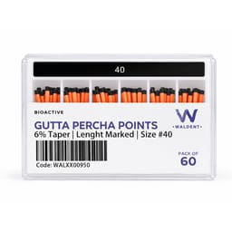 Waldent Gutta Percha Points 6% (Length Marked) - 19