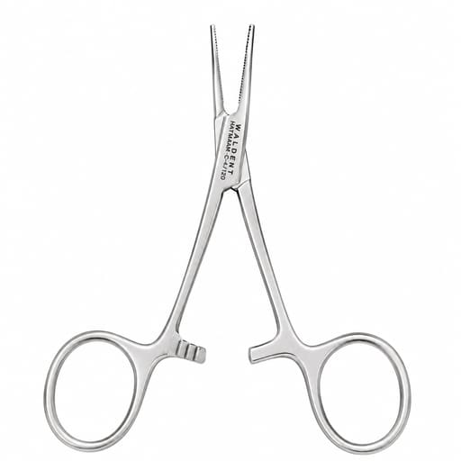 Waldent Hartmann Hemostats Baby Mosquito Curved - 10cm (4/120)