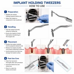 Waldent Implant Holding Tweezer (19/173) - 4