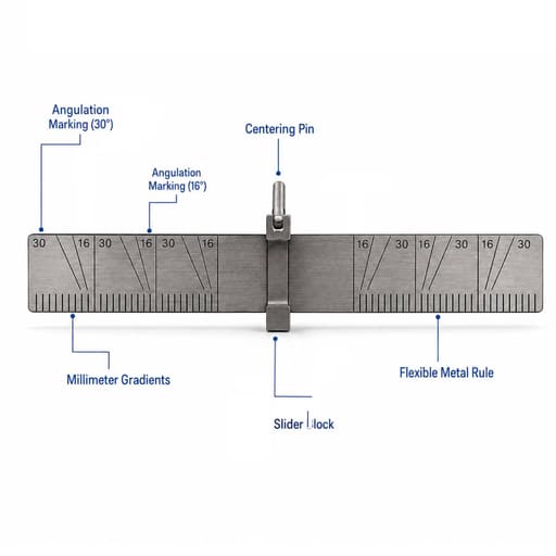 Waldent Implant Positioning Ruler (19/172)