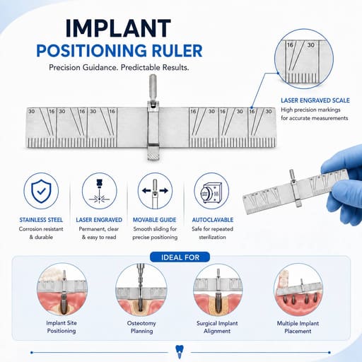 Waldent Implant Positioning Ruler (19/172)