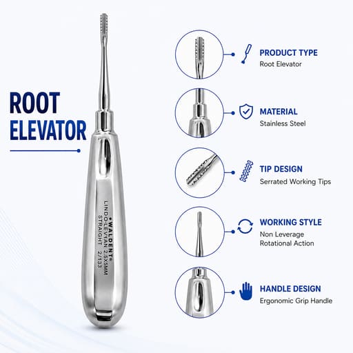Waldent Lindo Levian Root Elevators