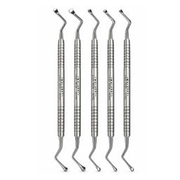 Waldent Lucas Bone Curettes - Set of 5 (K15/10) - 6