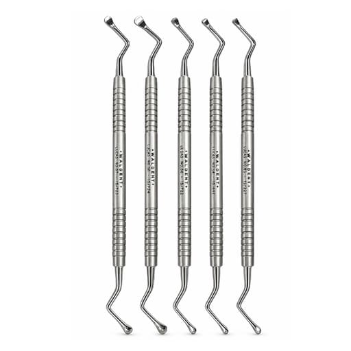 Waldent Lucas Bone Curettes - Set of 5 (K15/10)