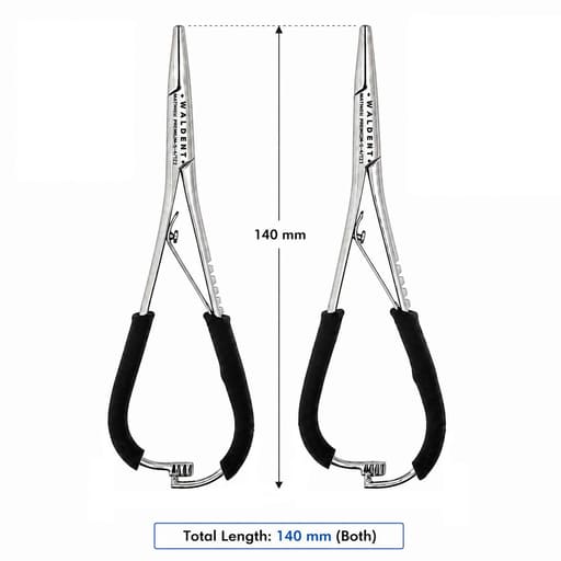 Waldent Mathieu Needle Holder Black Premium