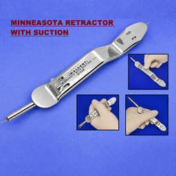 Waldent Minnesota Retractor with Suction Tube (8/143) - 9
