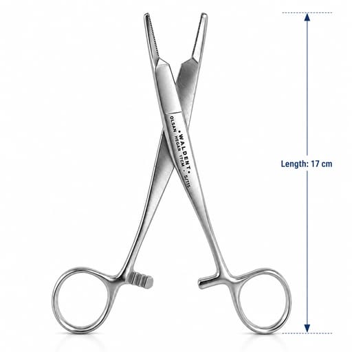 Waldent Olsen - Hegar Needle Holder/ Scissor -17cm (5/115)