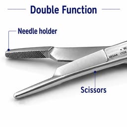 Waldent Olsen - Hegar Needle Holder/ Scissor -17cm (5/115) - 10