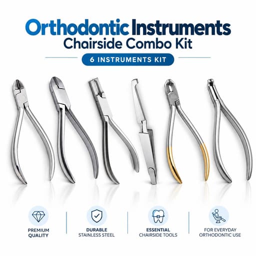 Waldent Orthodontic Wire & Bracket Chairside Combo Kit