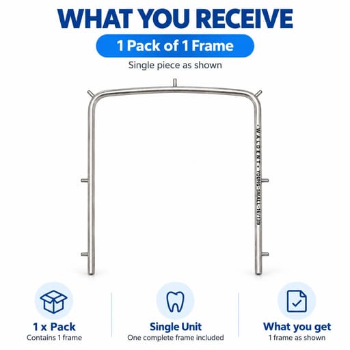 Waldent Pedo Rubber Dam Frame - Small (16/139)