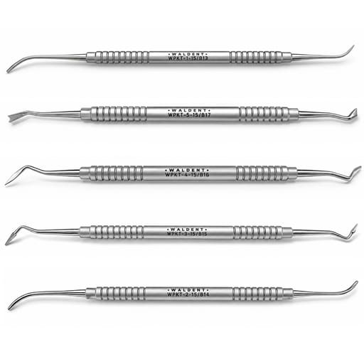 Waldent P.K Thomas Wax Carvers - Set of 5 (K15/8)
