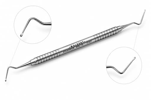 Waldent Spoon Excavator - Oval (Solid)
