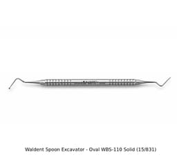 Waldent Spoon Excavator - Oval WBS-110 Solid (15/831)