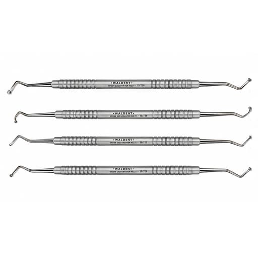Waldent Spoon Excavators - Set of 4 (K15/9)