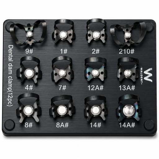 Waldent Stainless Steel Rubber Dam Instrument Kit