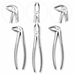 Waldent Standard Tooth Extraction Forceps - Set of 10 (K1/12) - 3