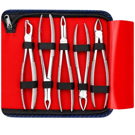 Waldent Standard Tooth Extraction Forceps - Set of 10 (K1/12)