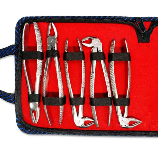 Waldent Standard Tooth Extraction Forceps - Set of 10 (K1/12)