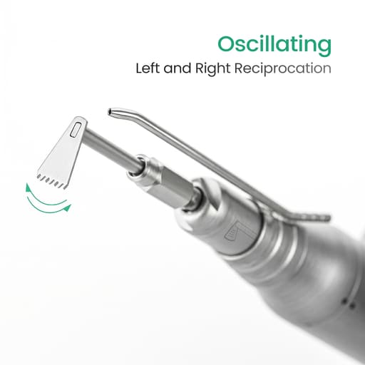 Waldent Surgical Bone Saw Handpiece - Oscillating (Left & Right Cutting Motion) | DGZ-O