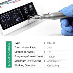 Waldent Surgical Bone Saw Handpiece - Oscillating (Left & Right Cutting Motion) | DGZ-O - 6