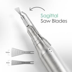 Waldent Surgical Bone Saw Handpiece - Sagittal (Front & Back Cutting Motion) | DGZ-S - 6