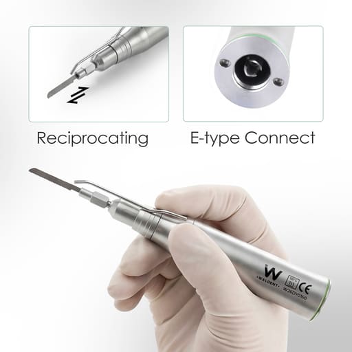 Waldent Surgical Saw Handpiece - Reciprocating (Up & Down Cutting Motion) | DGZ-R