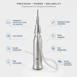 Waldent Surgical Saw Handpiece - Reciprocating (Up & Down Cutting Motion) | DGZ-R - 8