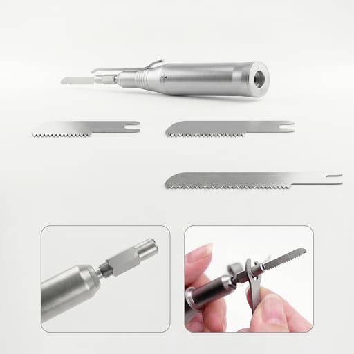 Waldent Surgical Saw Handpiece - Reciprocating (Up & Down Cutting Motion) | DGZ-R