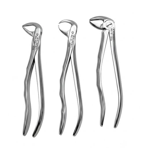 Waldent Tooth Extraction Forcep Kit set of 12 - Anatomic Premium (K1/10)