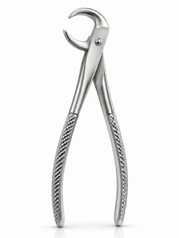 Waldent Tooth Extraction Forceps Lower Molars No. 86B (1/166) - 1