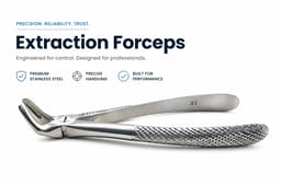 Waldent Tooth Extraction Forceps Lower Roots No. 31 (1/126) - 3