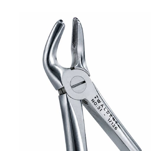 Waldent Tooth Extraction Forceps Lower Roots No. 31 (1/126)