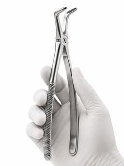 Waldent Tooth Extraction Forceps Lower Roots No. 845 (1/165) - 3