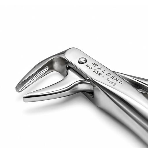 Waldent Tooth Extraction Forceps Lower Roots No. 959 (1/169)