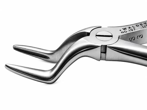 Waldent Tooth Extraction Forceps Upper Roots No. 197 (1/164)