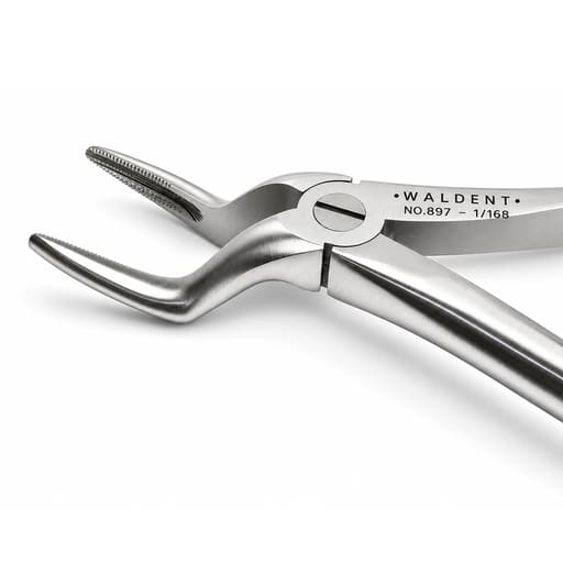 Waldent Tooth Extraction Forceps Upper Roots No. 897 (1/168)