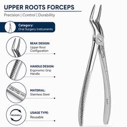 Waldent Tooth Extraction Forceps Upper Roots No. 897 (1/168) - 4