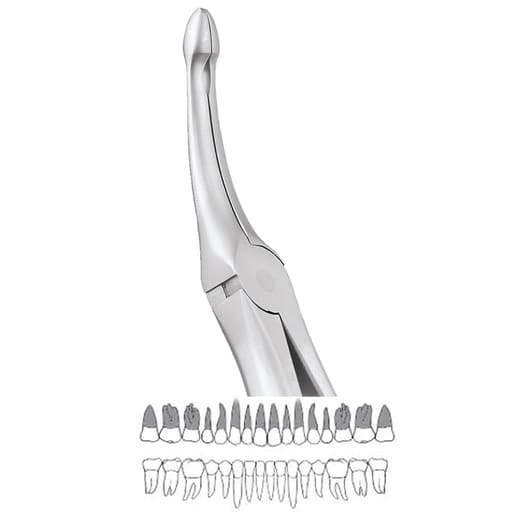 Waldent Tooth Extraction Forceps Upper Roots No. 944 (1/167)